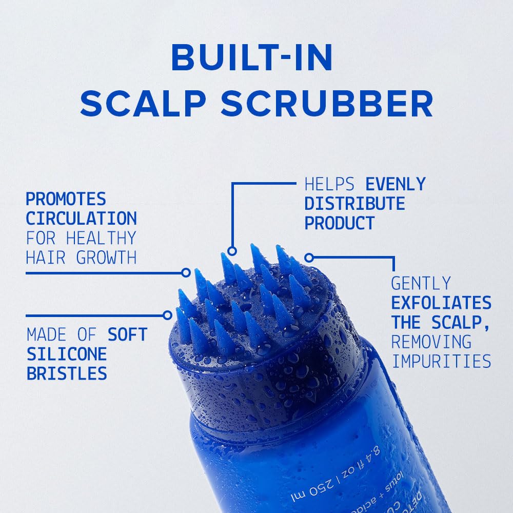 AAVRANI Scalp Detox Jelly Cleanser lather application in hand ready for scalp cleansing