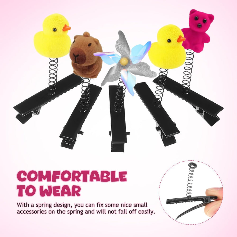 Abaodam metal hair clip closeup highlights secure hold for hair sectioning.