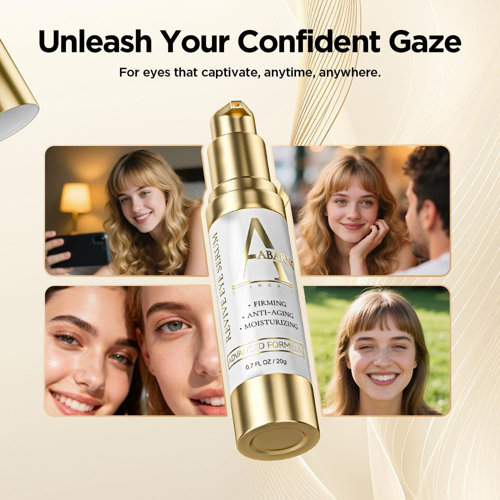 Abarno eye serum with squalane nourishes and strengthens the skin barrier.
