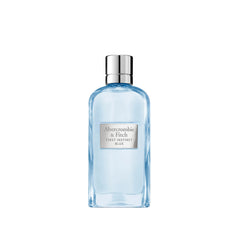 Abercrombie & Fitch First Instinct Blue for Women bottle evokes casual daytime energy.