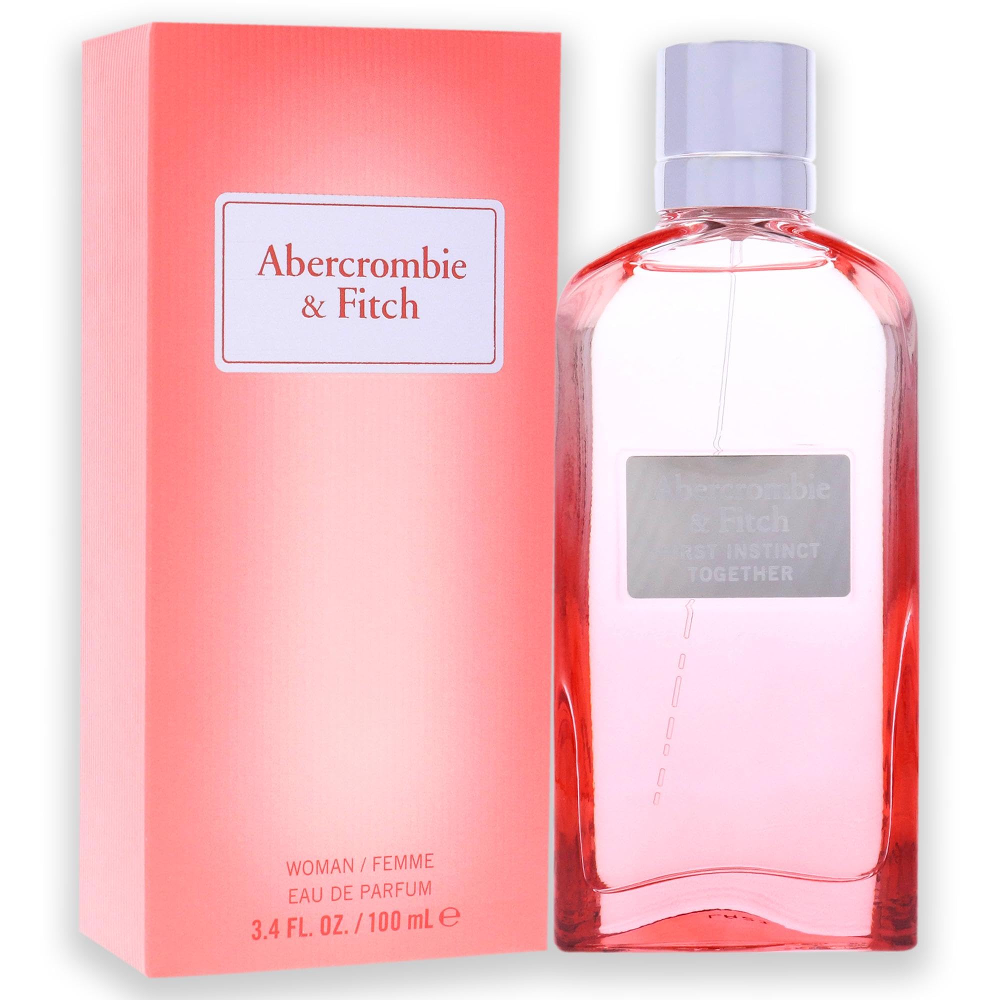 Abercrombie & Fitch fragrance packaging box and bottle.