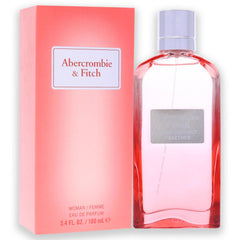 Abercrombie & Fitch fragrance packaging box and bottle.