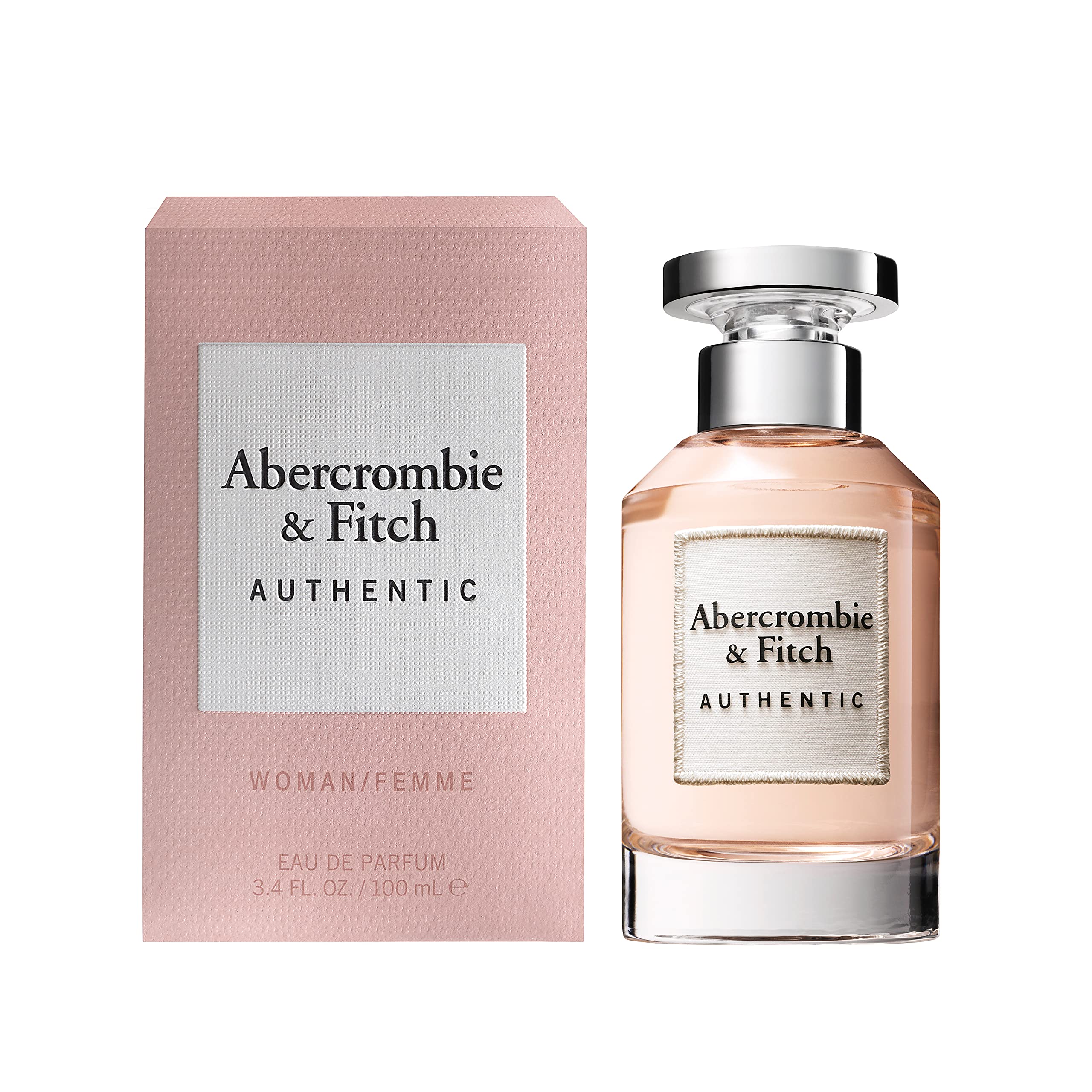 Abercrombie & Fitch Authentic Women citrus-top-notes close-up, bright daytime scent.