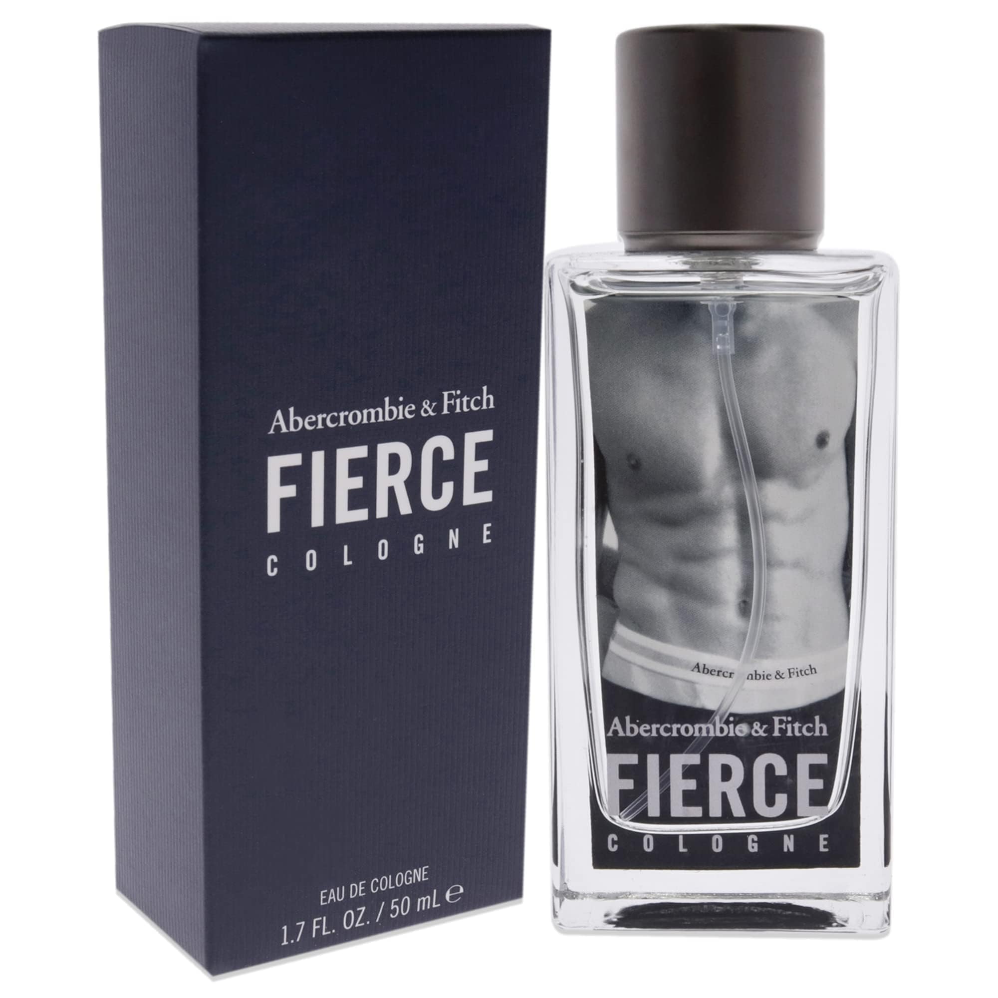 Abercrombie & Fitch Fierce EDC woody notes image emphasizing versatile all-day fragrance.