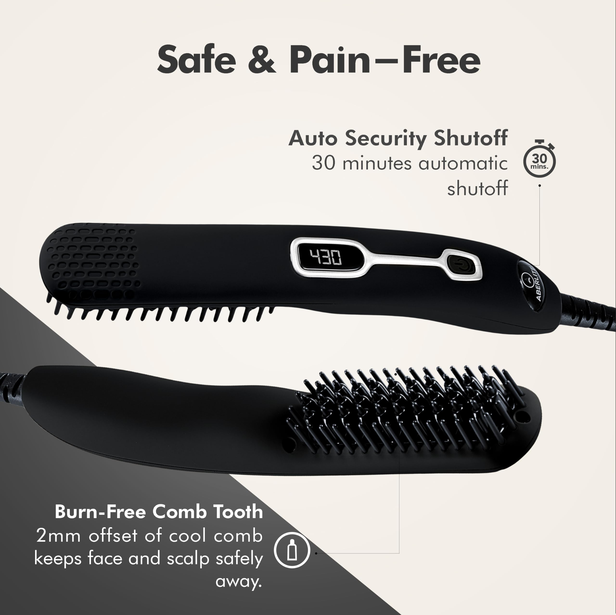Aberlite EDC heat-settings-dial enables customizable beard styling
