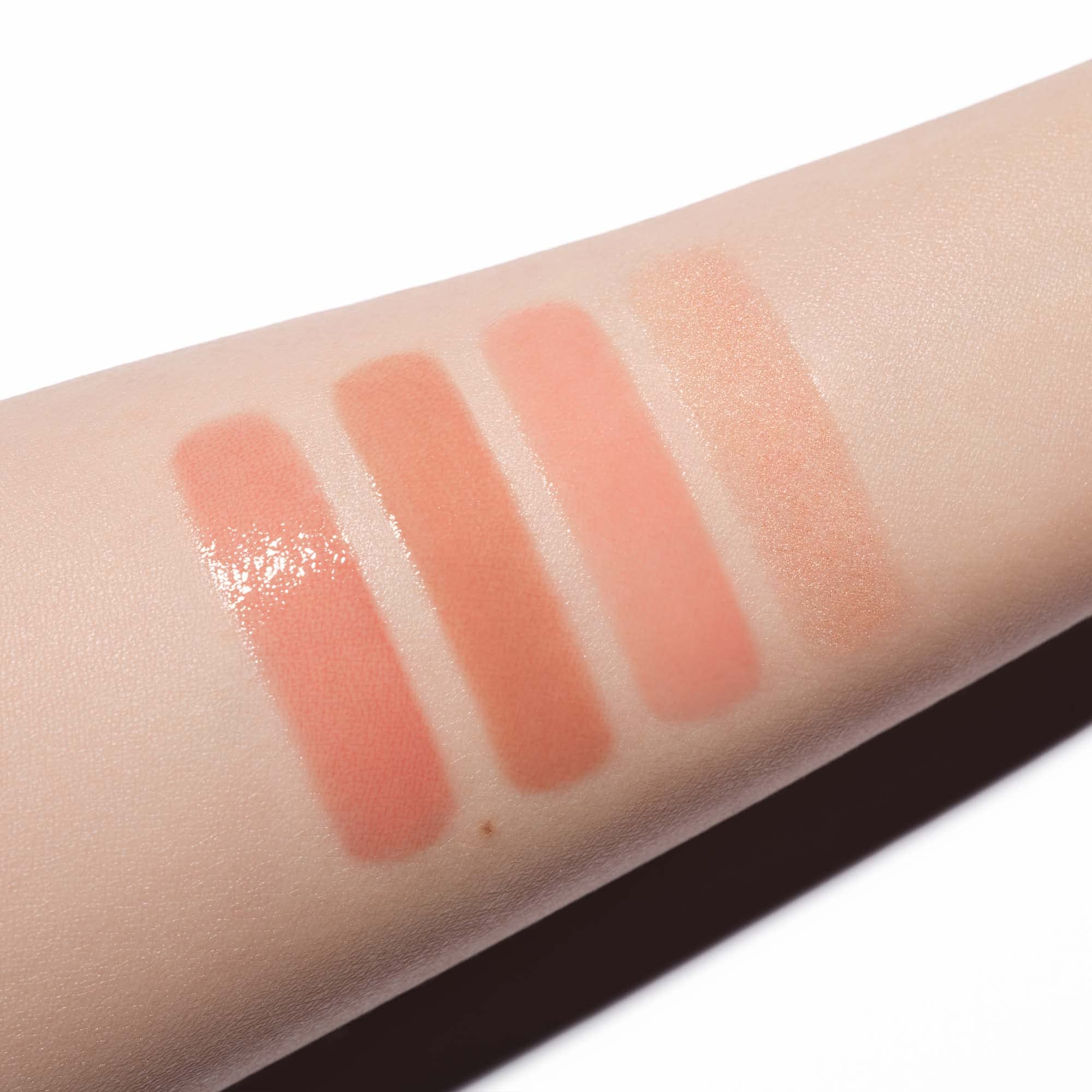 Anastasia Beverly Hills lip gloss soft pink application close-up demonstrates precise lip-line shaping