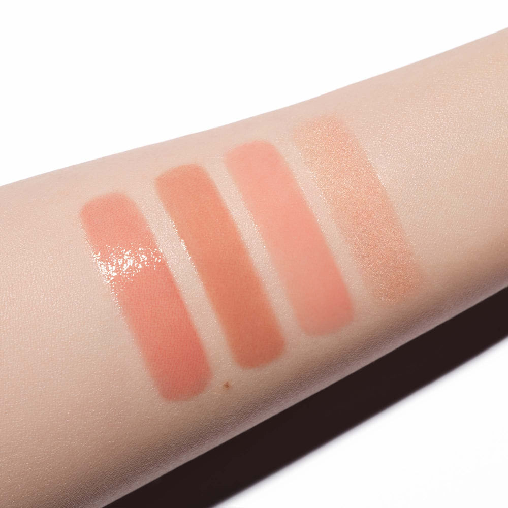 Anastasia Beverly Hills lip gloss soft pink application close-up demonstrates precise lip-line shaping