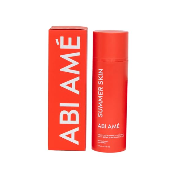 ABI AME Summer Skin packaging France label and vegan formula.