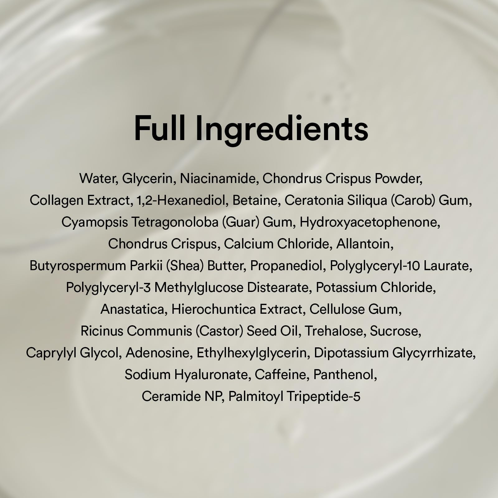 Abib antioxidant-rich ingredients closeup emphasizes protection and nourishment around the eye