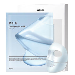 Abib Collagen Gel Mask Sedum Jelly packaging highlights vegan hydrating skincare option