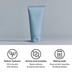 Abib Deep Clean Foam Cleanser foam-lather demonstrates rich texture for thorough cleansing.