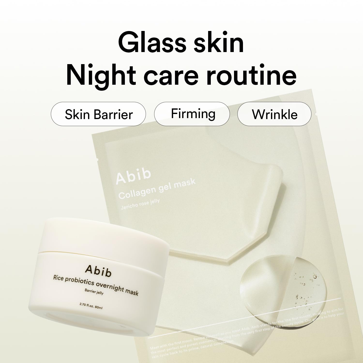 Abib dermatologist-tested Dermacosmetic label close-up for safety and trust.