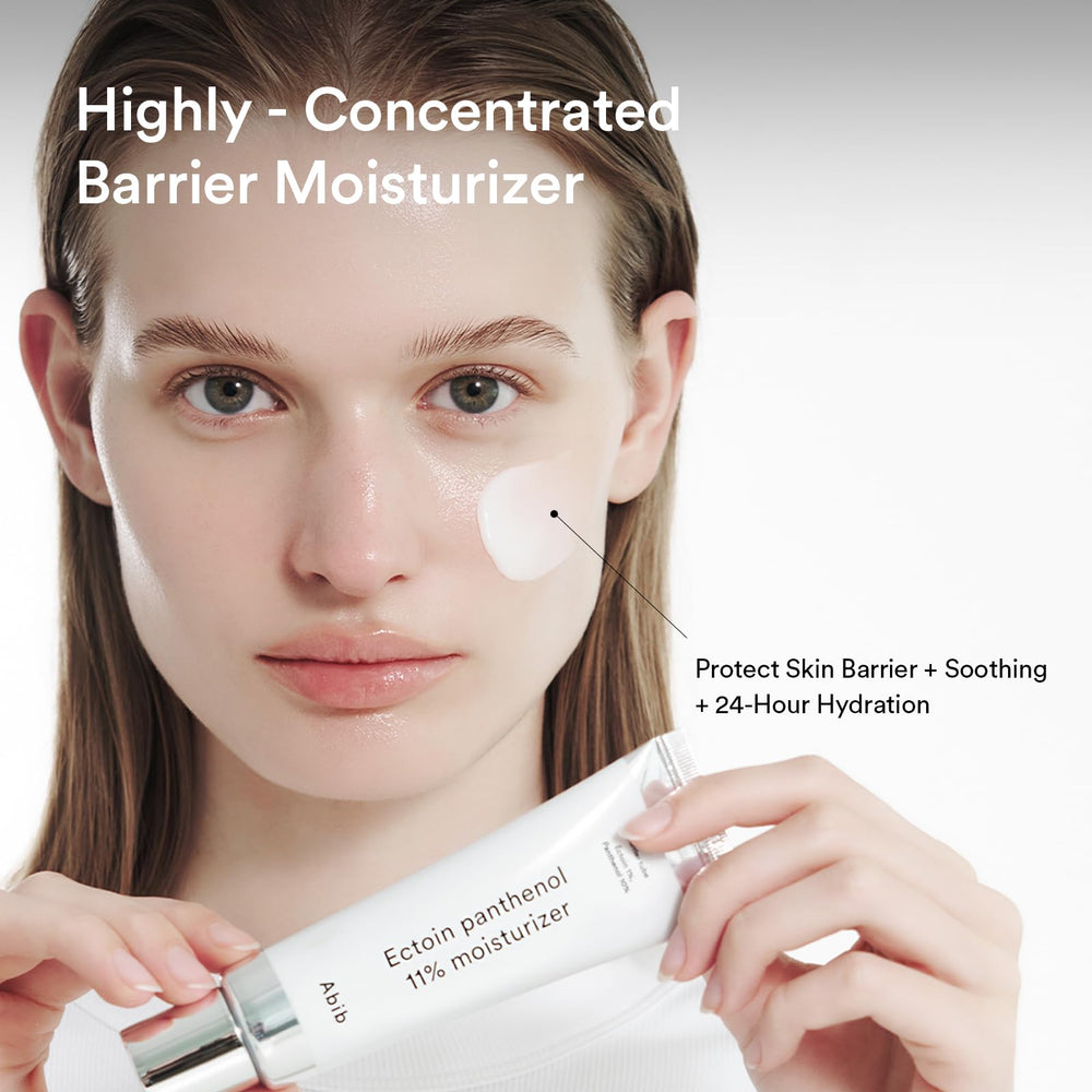 Abib Ectoin Panthenol 50 mL tube on shelf highlighting generous size