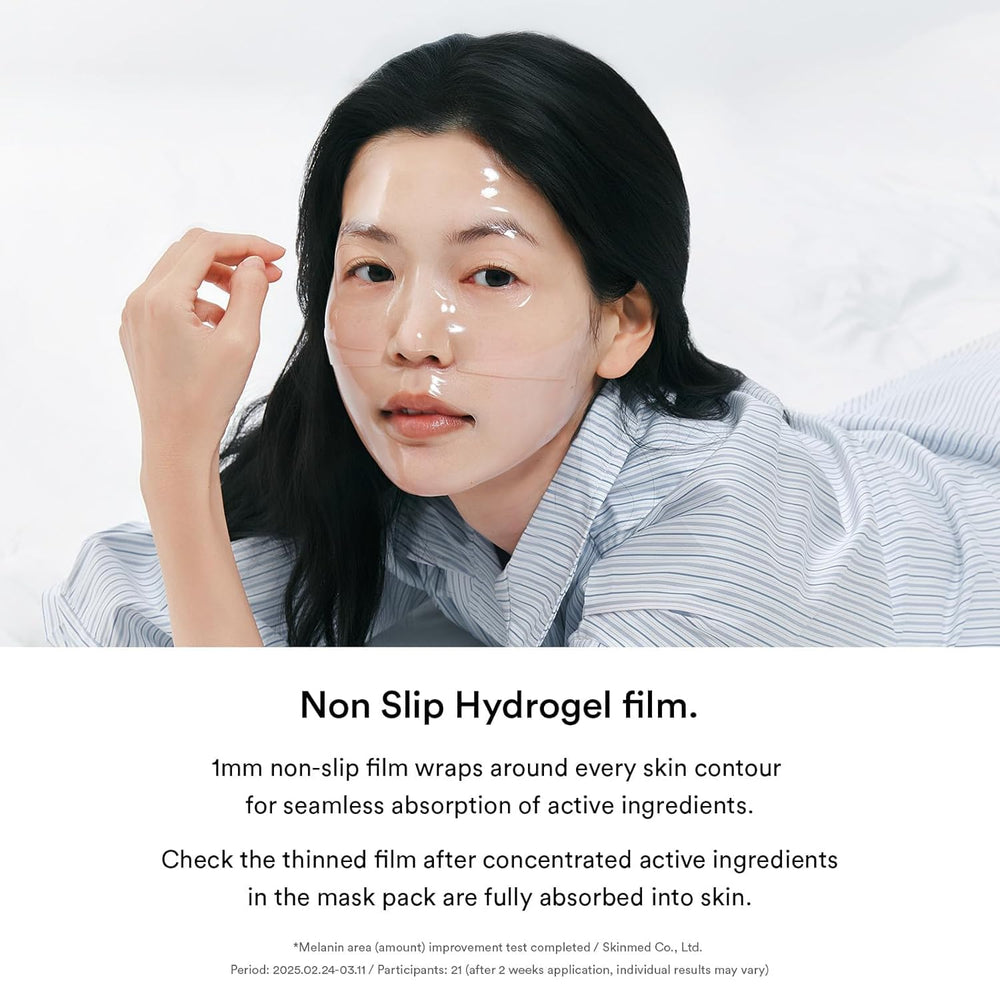 Abib Glow Collagen Mask Film with hyaluronic acid delivers lasting moisture.