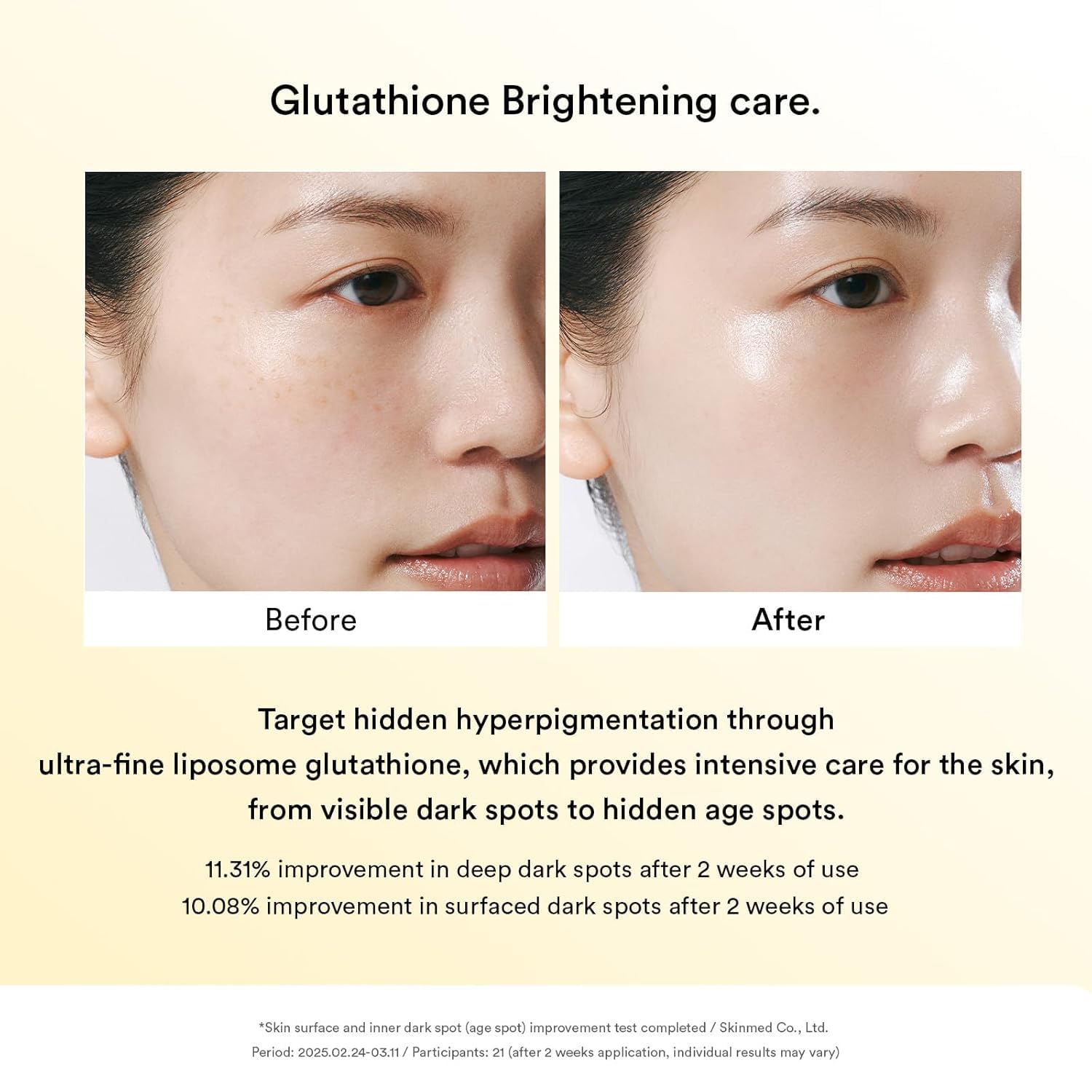 Abib Glow Collagen Mask Film sheet out of pack, ready for at-home spa care.