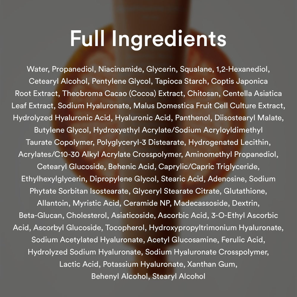 Abib Glutathiosome Cream daily routine image emphasizes moisture retention