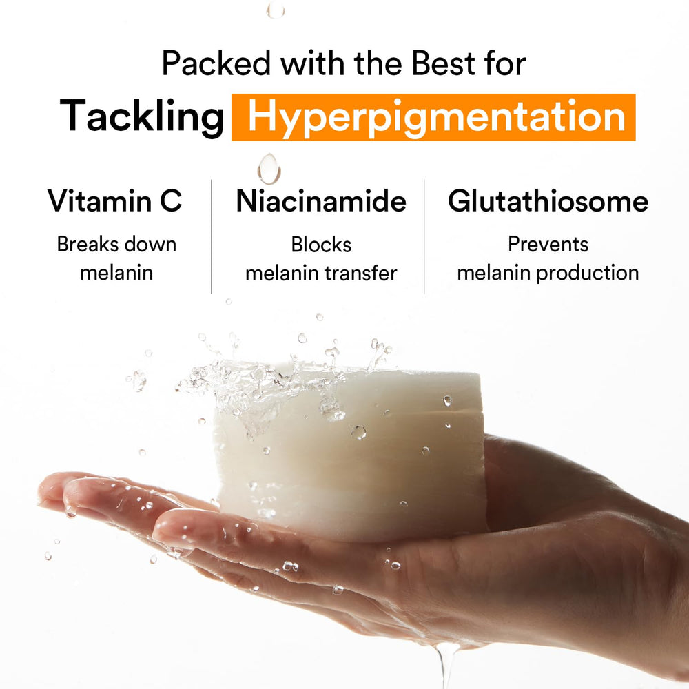 Abib Glutathiosome Dark Spot Pad application close-up for even tone.