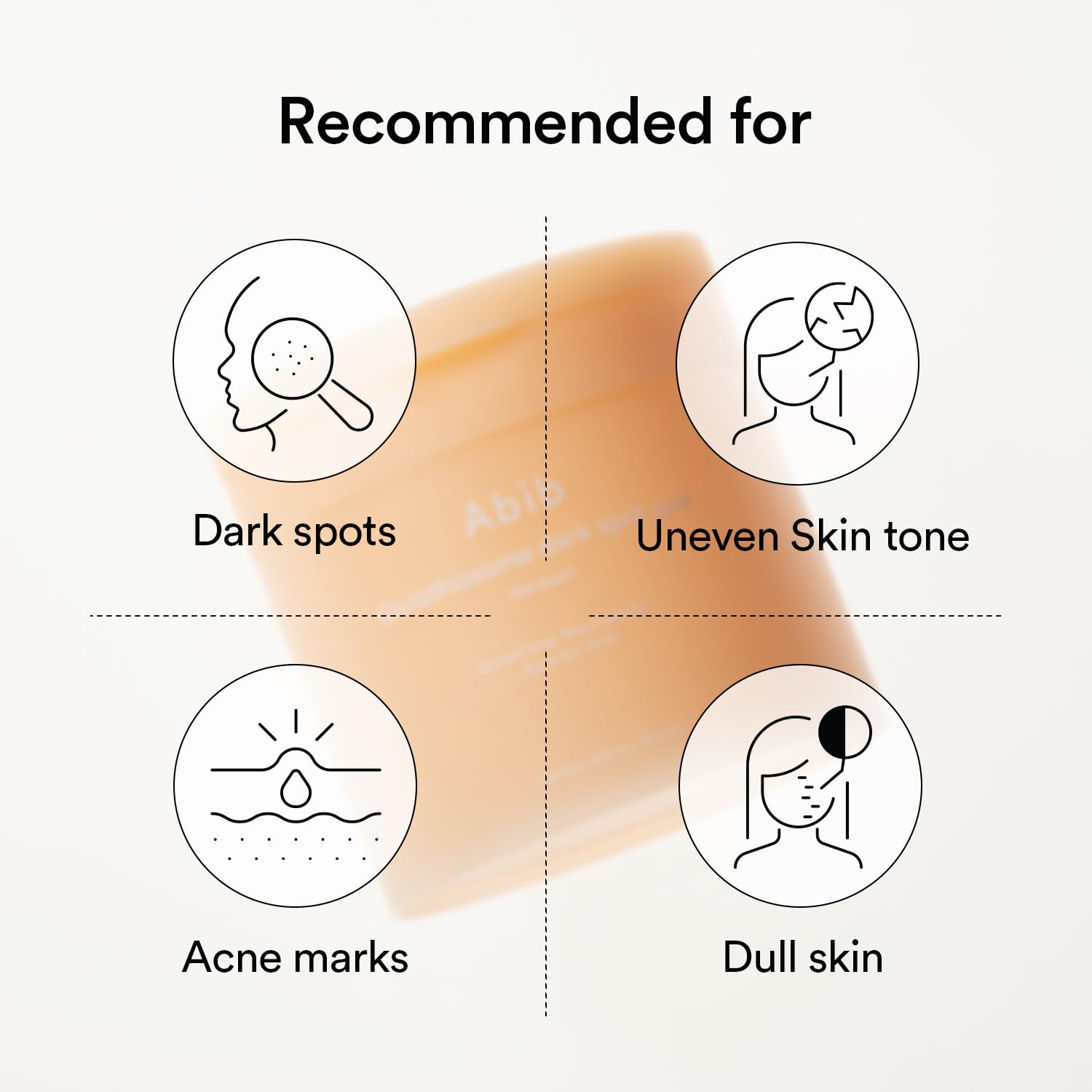 Abib Glutathiosome Dark Spot Pad compact travel pack for on-the-go care.