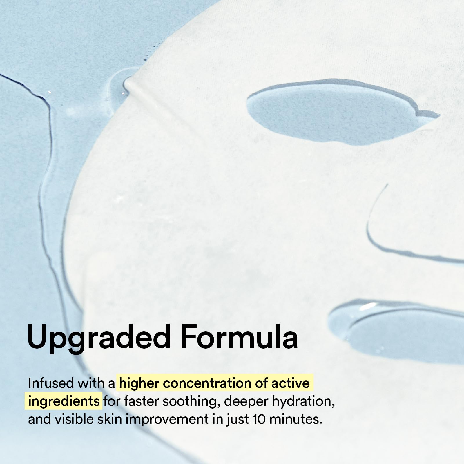 Abib gummy-sheet-mask hydration-essence closeup emphasizes jelly texture for lasting moisture.