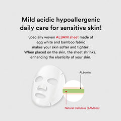 Abib hypoallergenic-test label image emphasizes skin-friendly testing for comfort.