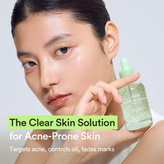 Abib TECA capsule oil capsules inside serum; deep hydration for calm skin.