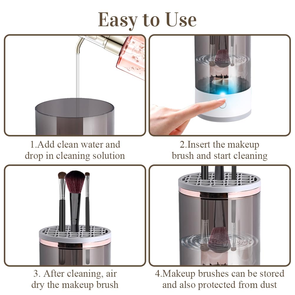 Abnaok gift-ready makeup brush cleaner offers a premium gifting option.