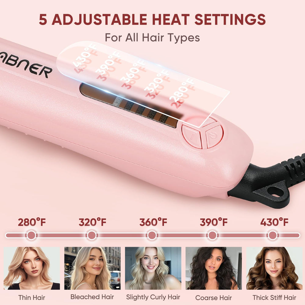 ABNER quick morning styling saves time while delivering salon-like curls
