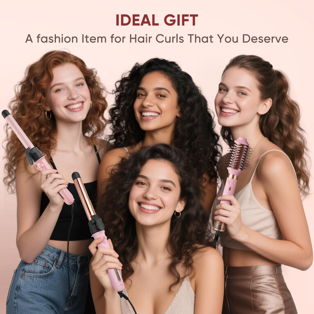 ABNER curling wand saves time and delivers lasting waves and shine