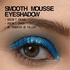 aboutface Fractal Glitter Eye Paint Above Santorini mousse texture close-up for smooth application