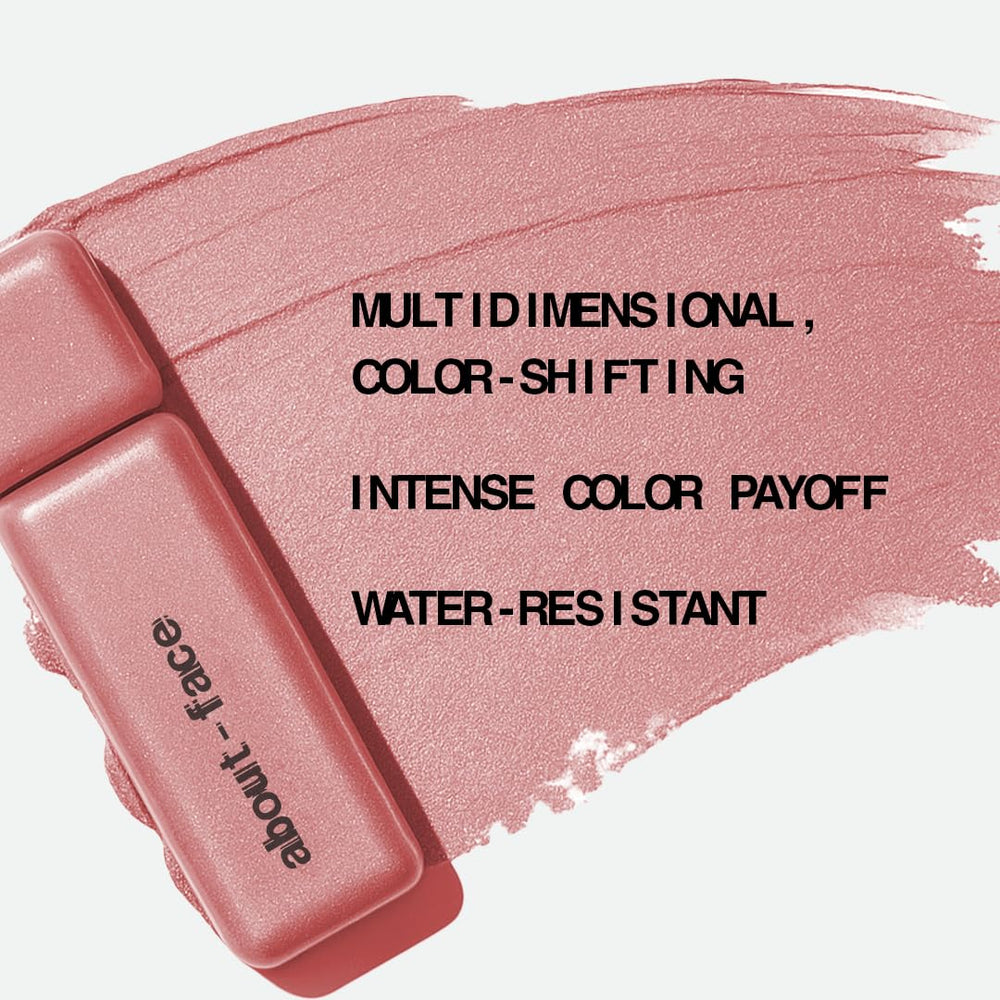 AboutFace Fractal Glitter Eye Paint Smolder crease-proof formula resists creasing