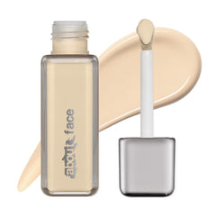 about-face THE PERFORMER bottle closeup highlights clean vegan formula for skin-friendly coverage
