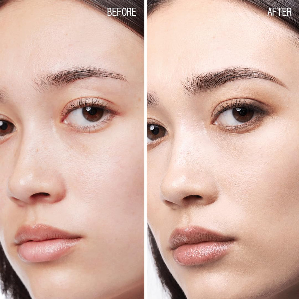 about-face THE PERFORMER skin swirl demonstrates breathable, buildable medium coverage for day-to-night versatility