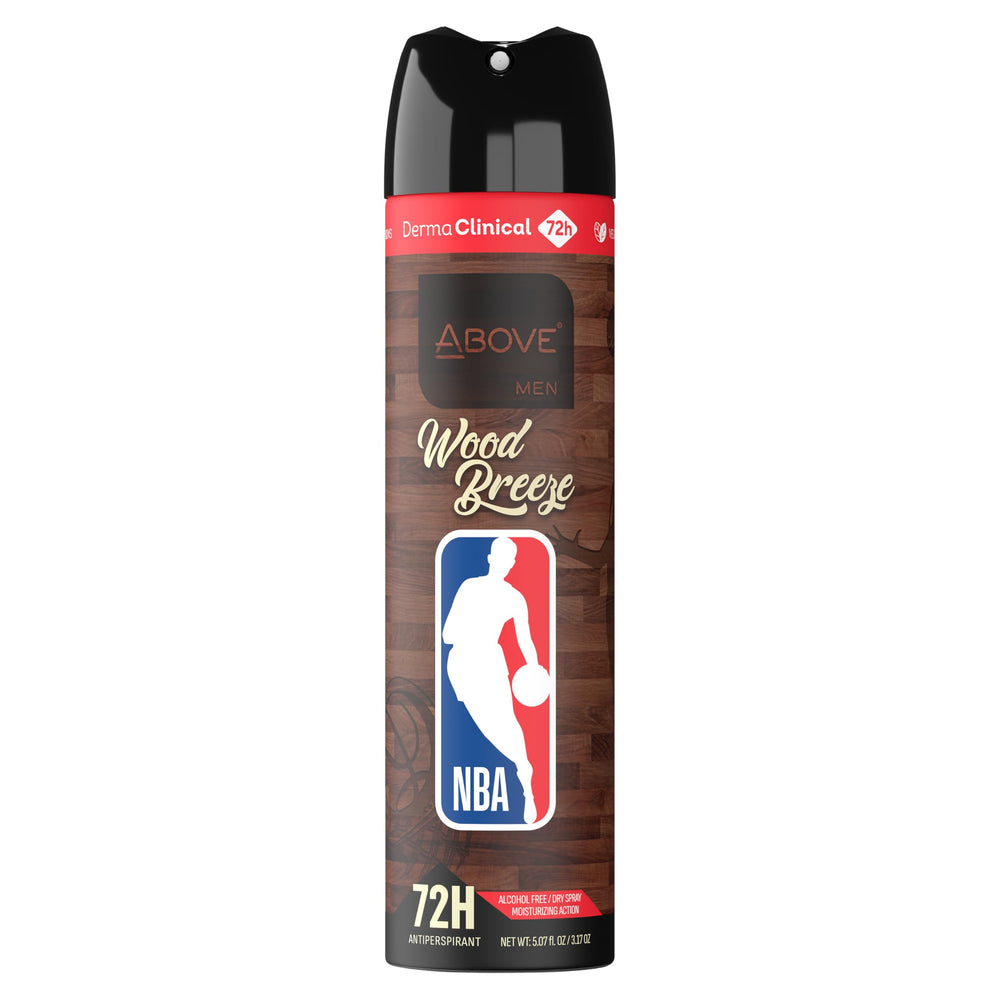 Above NBA underarm care graphic emphasizes moisturizing benefits.