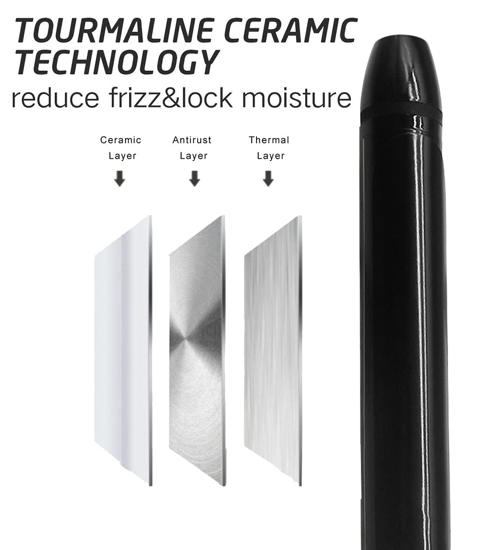 abp curling iron heat dial closeup highlights adjustable temperature for all hair types
