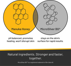Absorbine Silver Honey Rapid Shampoo label highlights vet-developed formulation and medical-grade ingredients