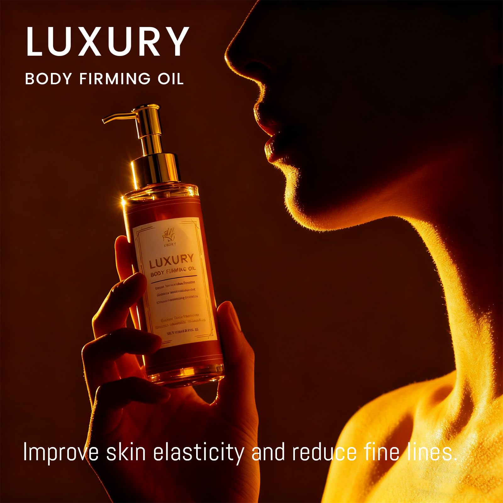 ABYST Body Firming Oil ingredients blend featuring nourishing skin-loving oils.
