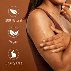 ABYST Body Firming Oil texture closeup highlighting a silky blend for refined skin texture.