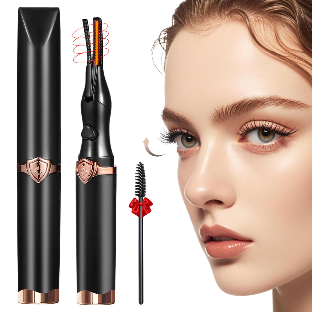 Acavado heated eyelash curler front view for quick natural curl