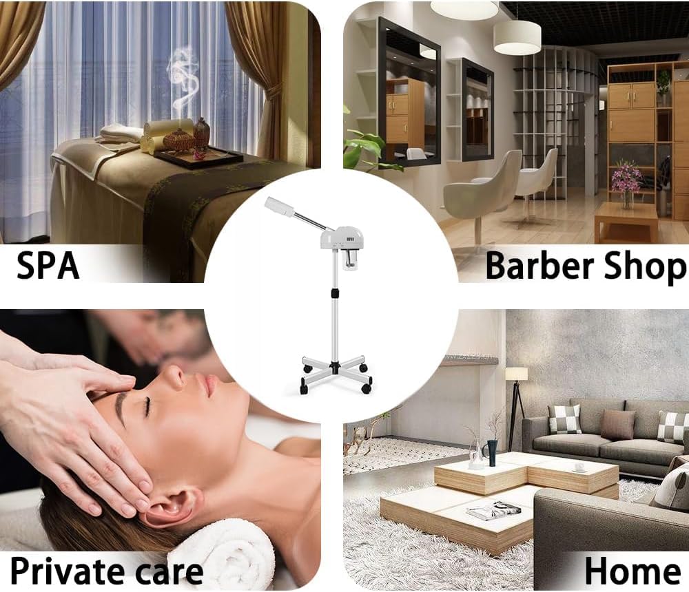 AceFox professional home-use steamer for salon-grade treatment at home