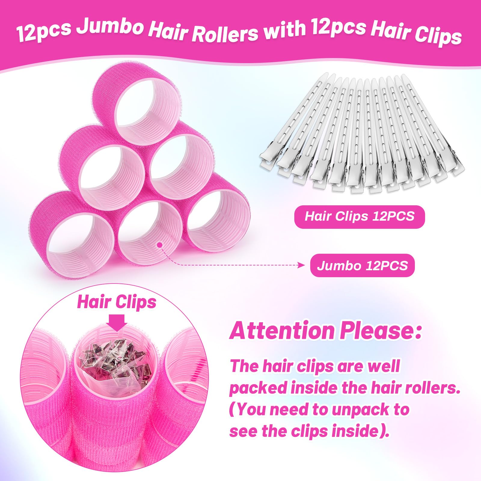 Heat-free styling with Acejoz rollers and clips