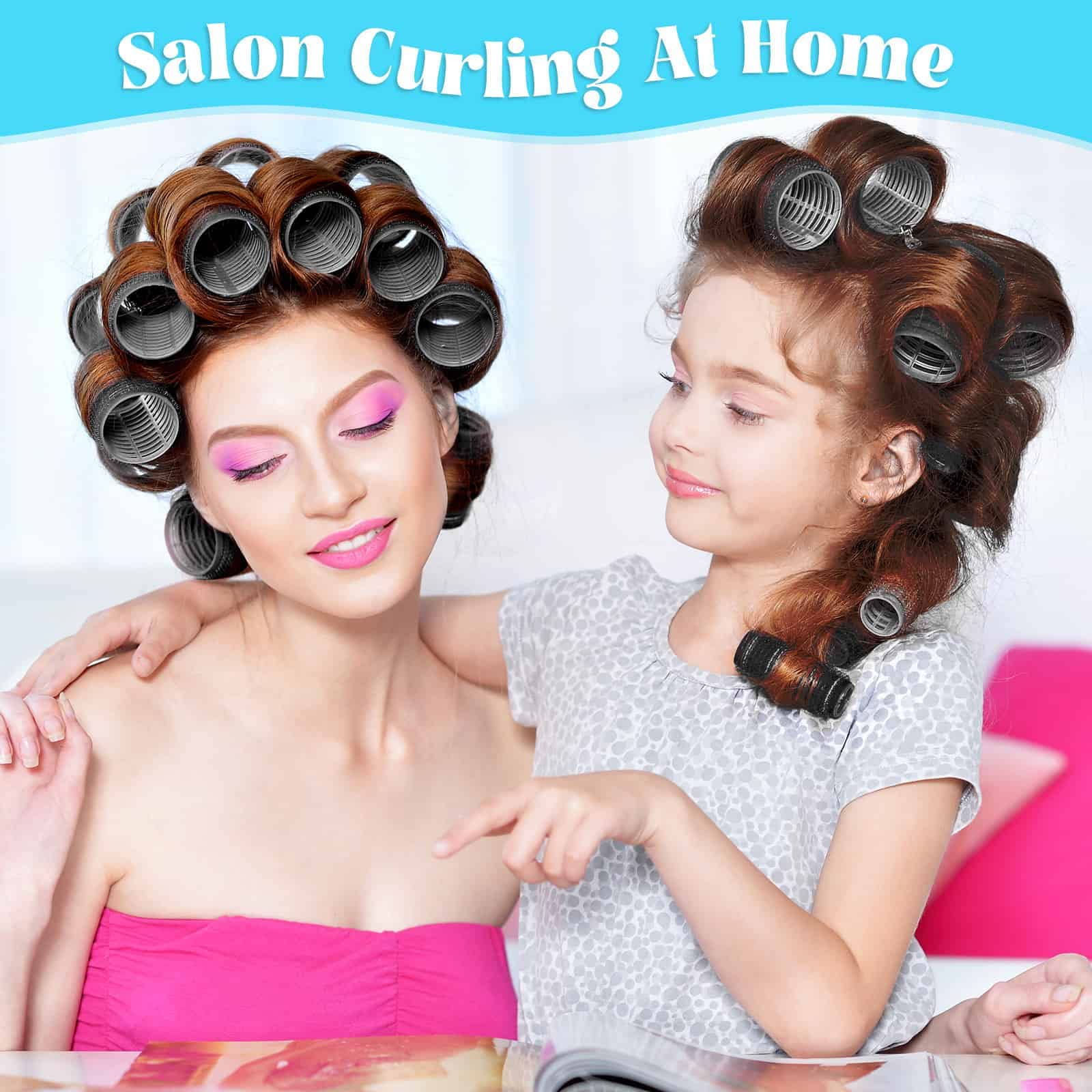 Acejoz long-hair curling demo highlights bouncy, salon-style volume.