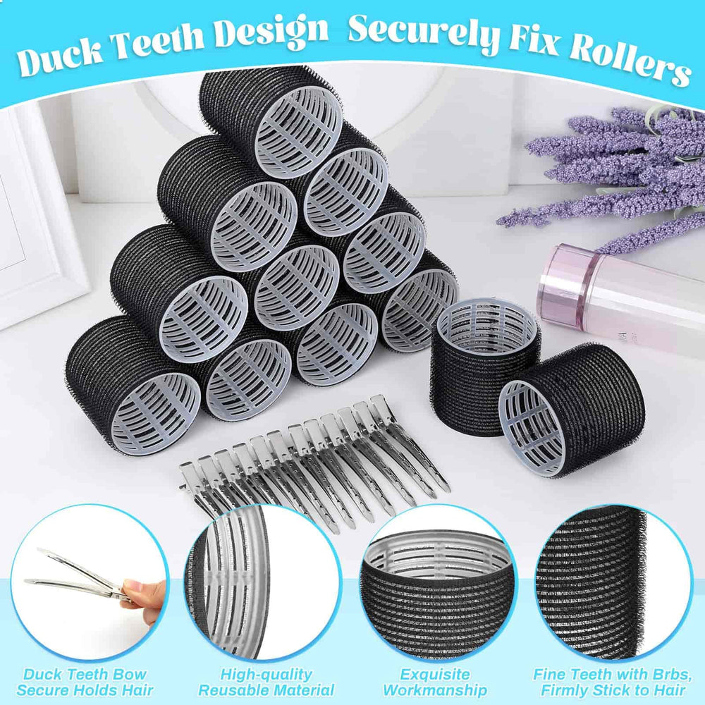 Acejoz self-grip rollers with clips demonstrate easy, secure grip during wear.