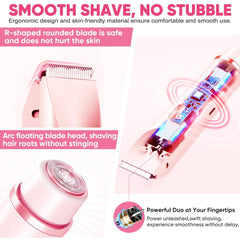 acemend bikini-trimmer-wet-dry-use in shower highlights waterproof versatility