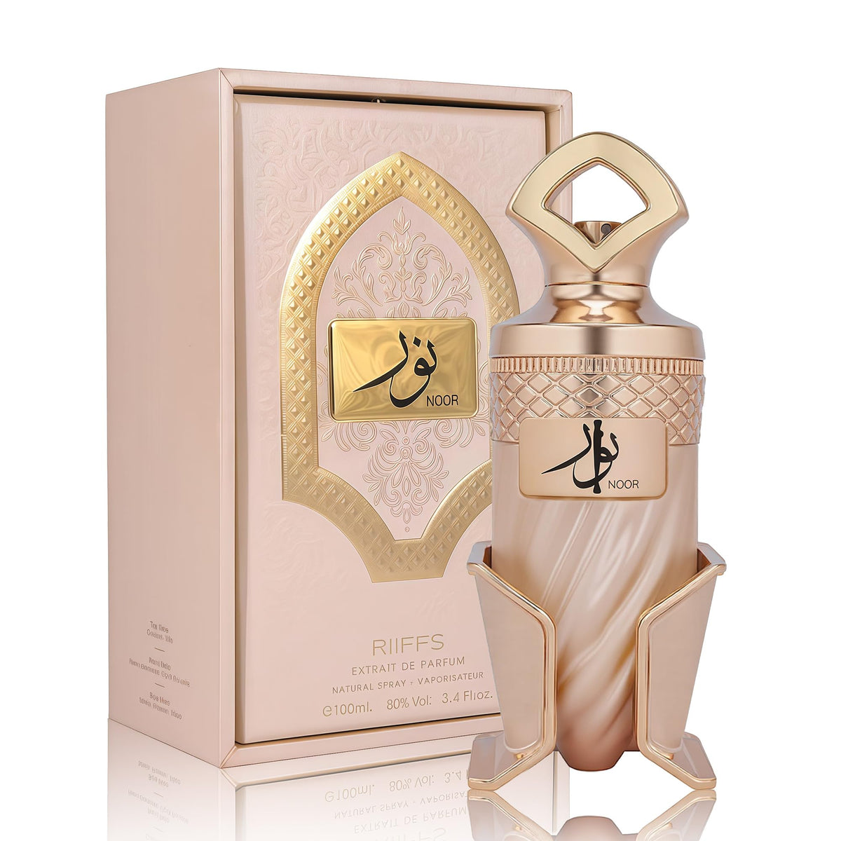 A CENTER Noor eau de parfum bottle for luxury scent moments in daily wear