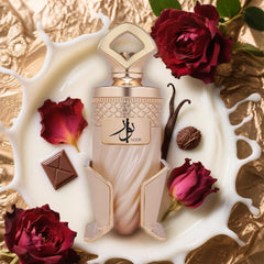 A CENTER Noor vanilla bean aging scene showing depth and warmth