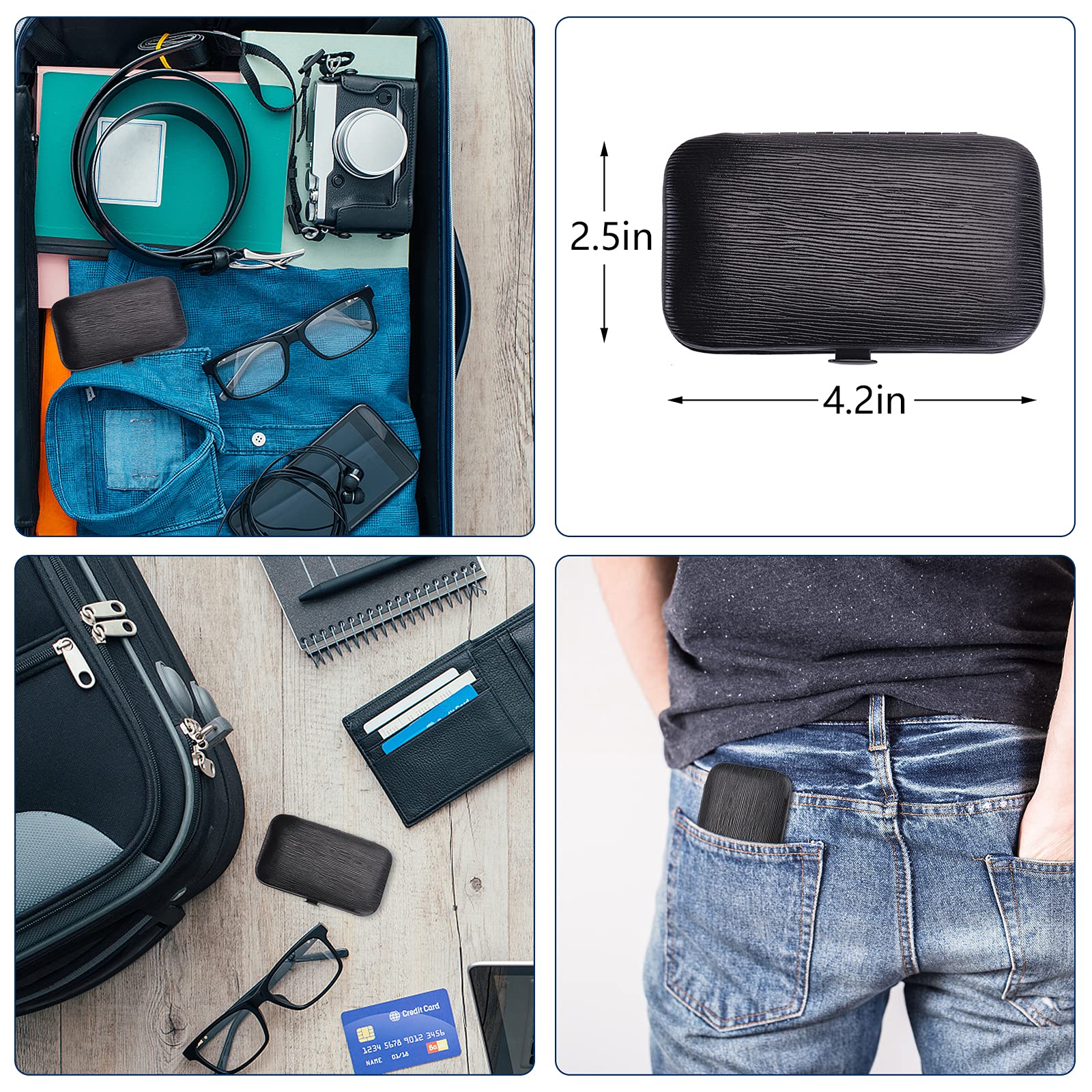 Aceoce compact design manicure kit: lightweight, travel-ready tools