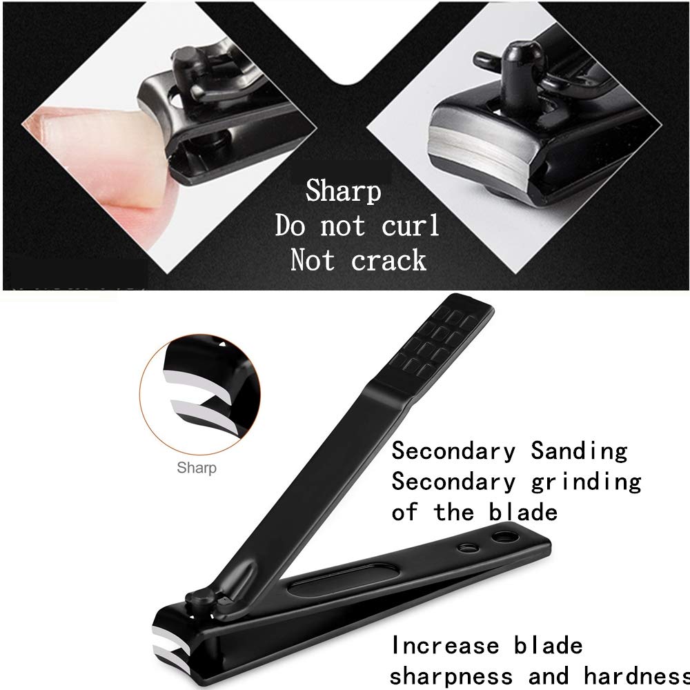 Aceoce grooming tools shine under bright light, highlighting premium stainless steel finish.