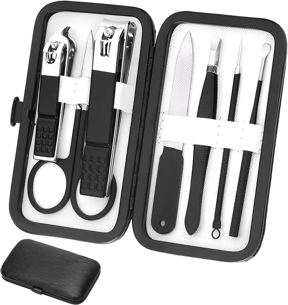 Aceoce Nail Clippers Set case: compact storage for on-the-go grooming