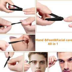 Aceoce nail clippers upgrade with enlarged jaws for stronger nails and smoother trims.