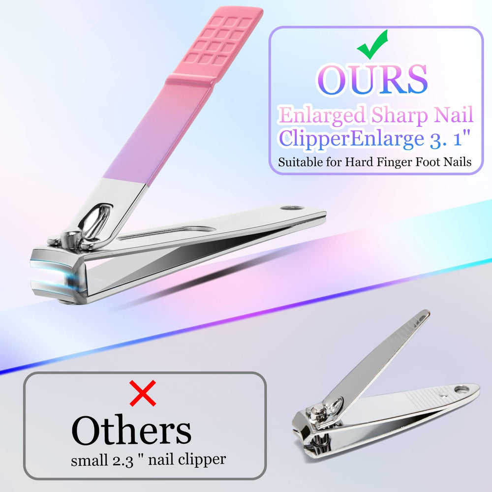 Aceoce women manicure set fits daily routines at home.